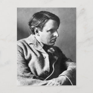 Carte Postale Portrait de W.B. Yeats