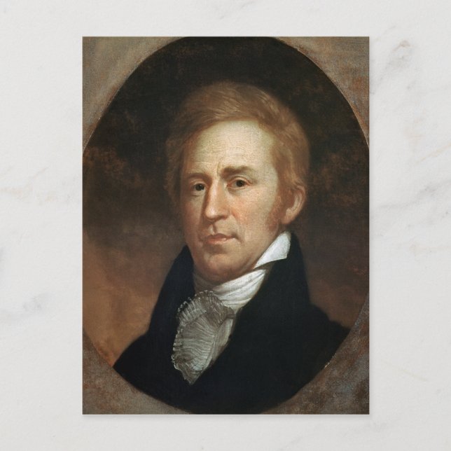 Carte Postale Portrait de William Clark, c.1807 (Devant)