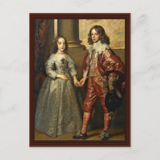 Carte Postale Portrait De William D'Orange Comme Prince