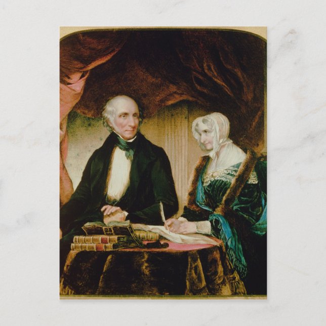 Carte Postale Portrait de William et Mary Wordsworth, 1839 (Devant)