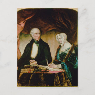 Carte Postale Portrait de William et Mary Wordsworth, 1839