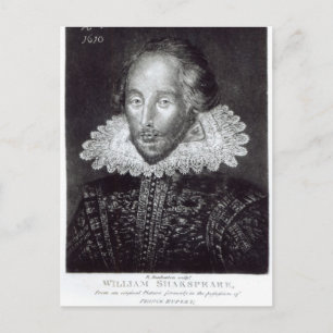 Carte Postale Portrait de William Shakespeare