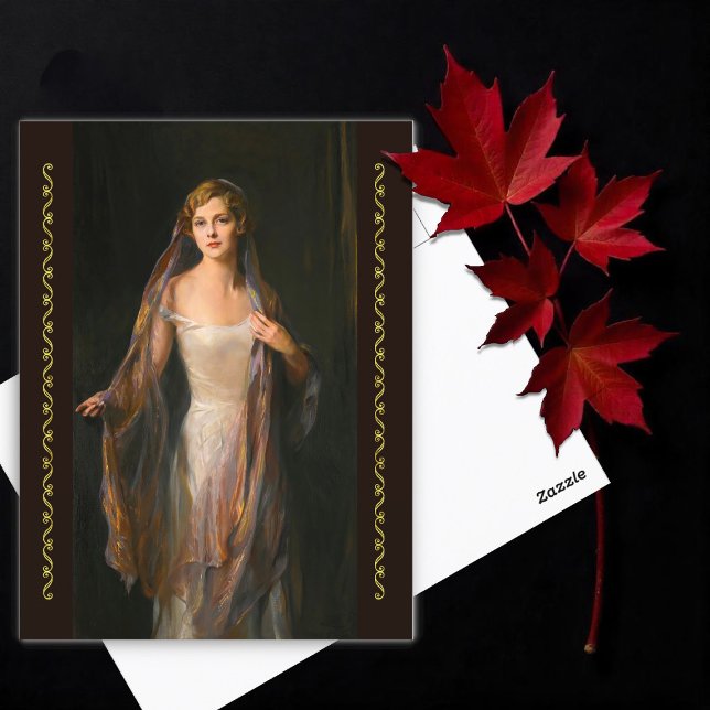 Carte Postale Portrait D'Edith Hope Iselin (Créateur téléchargé)