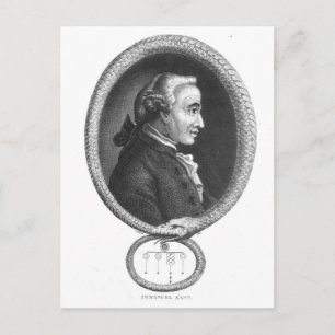 Carte Postale Portrait d'Emmanuel Kant 2
