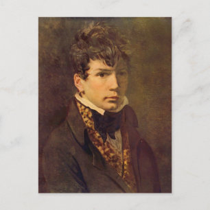 Carte Postale Portrait des Jeunes Ingres par Jacques David