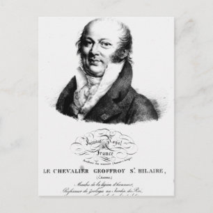 Carte Postale Portrait d'Etienne Geoffroy Saint-Hilaire