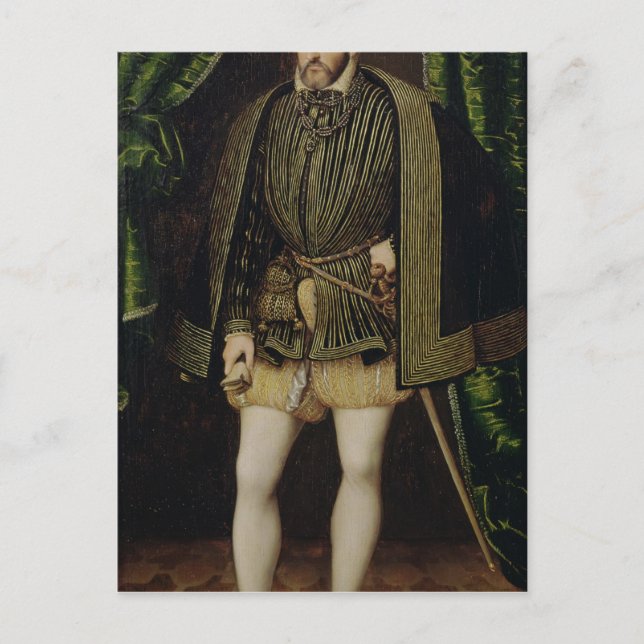 Carte Postale Portrait d'Henri II (Devant)