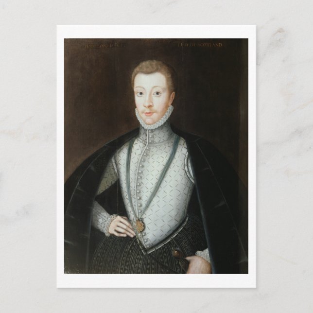 Carte Postale Portrait d'Henry Stewart, Earl of Darnley (Devant)