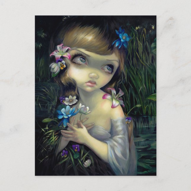 Carte postale "Portrait d'Ophélie" (Devant)