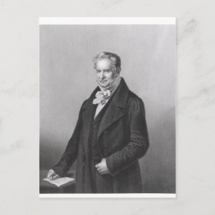 Carte Postale Portrait du baron Alexander von Humboldt