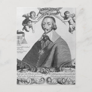 Carte Postale Portrait du Cardinal de Richelieu
