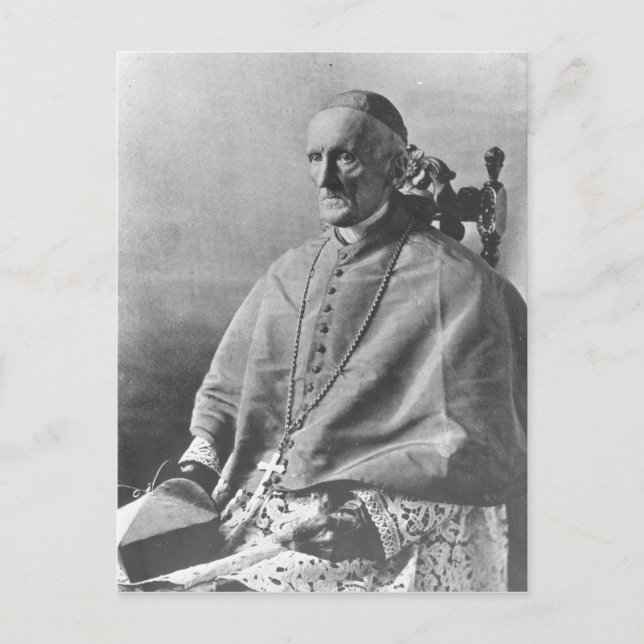 Carte Postale Portrait du cardinal Manning (Devant)