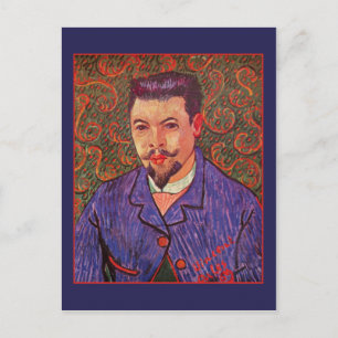 Carte Postale Portrait du Docteur Felix Rey par Vincent van Gogh