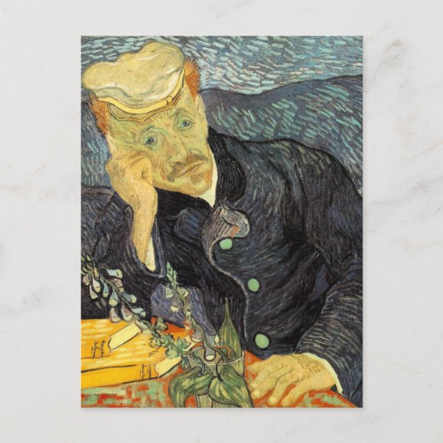 Carte Postale Portrait du Dr Gachet (Devant)