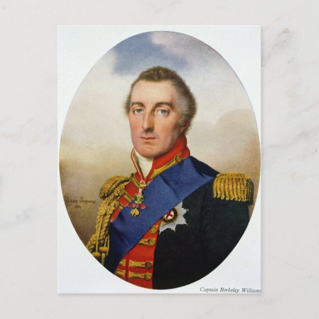 Carte Postale Portrait du duc de Wellington (Devant)
