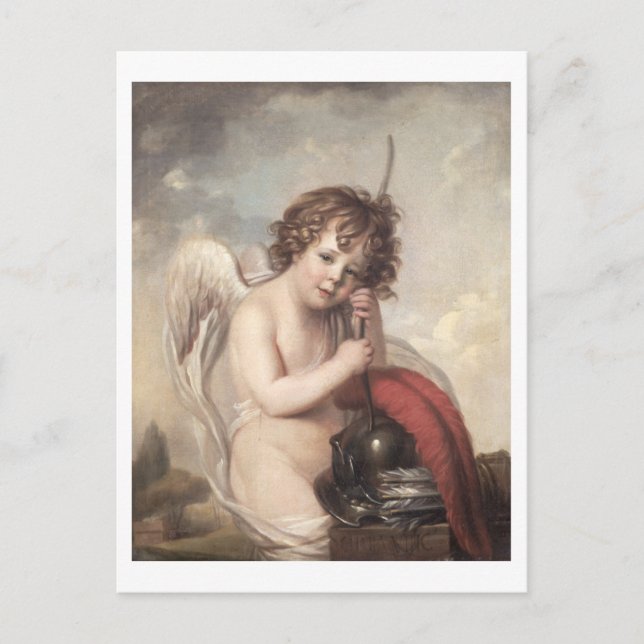 Carte Postale Portrait du Maître Oswald Fawcett comme Cupidon (h (Devant)