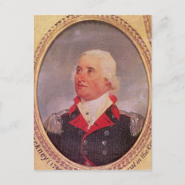 Carte Postale Portrait du major général Charles C. Pinckney (Devant)