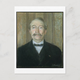 Carte Postale Portrait du Patriarche (pastel sur papier)