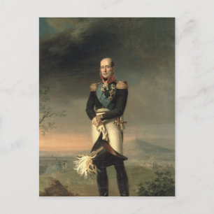Carte Postale Portrait du prince Mikhaïl Barclay de Tolly