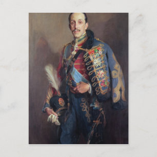 Carte Postale Portrait du roi Alfonso XIII d'Espagne, 1927
