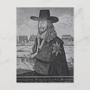 Carte Postale Portrait du roi Charles Ier