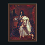 Carte Postale Portrait Du Roi Français Louis Xiv Par Rigaud Hy<br><div class="desc">Portrait Du Roi Français Louis Xiv Par Rigaud HyacinthePortrait Du Roi Français Louis Xivis Oeuvre Du Célèbre Artiste Rigaud Hyacinthe. Dessiné vers 1701 à l'aide de la Technique de Toile, il est maintenant situé au Musée du Louvre à Paris. Hyacinthe Rigaud (18 Juillet 1659, Perpignan (Pyrénées-Orientales)-29 Décembre 1743, Paris) Était...</div>