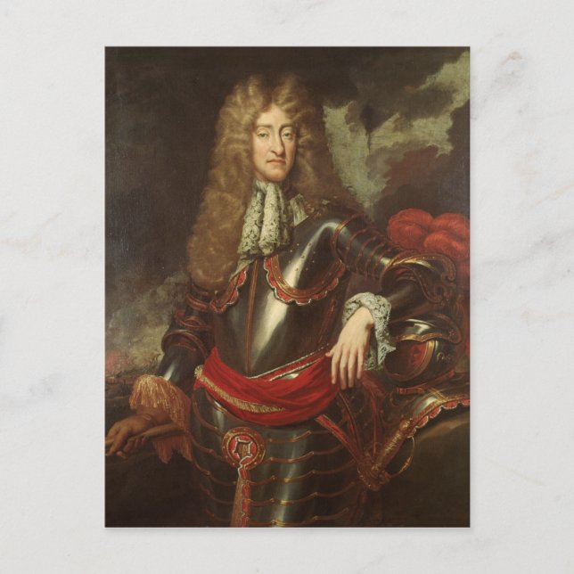 Carte Postale Portrait du roi James II, c.1690 (Devant)