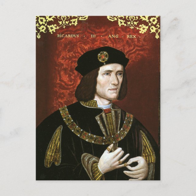 Carte Postale Portrait du roi Richard III (Devant)