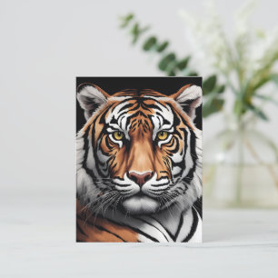 Carte Postale Portrait du tigre