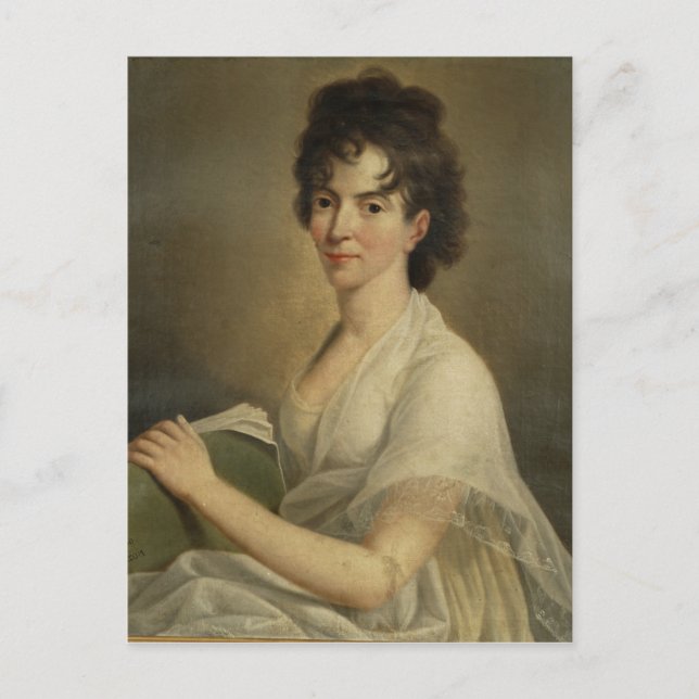 Carte Postale Portrait du veuf Constanze Mozart, 1802 (Devant)