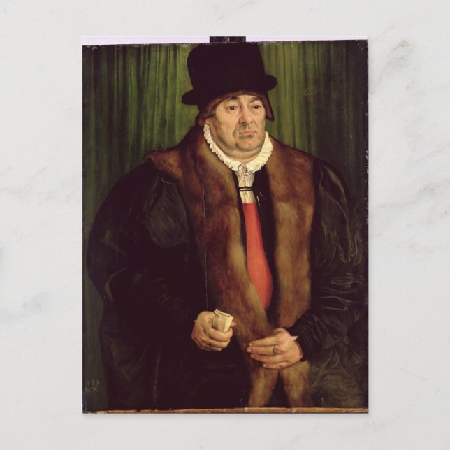 Carte Postale Portrait d'un Aristocrate de Munich, 1559 (Devant)
