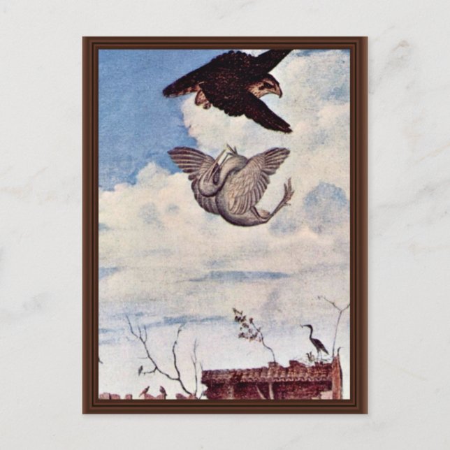 Carte Postale Portrait D'Un Chevalier Détails Par Carpaccio Vitt (Devant)