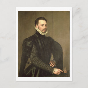 Carte Postale Portrait d'un homme de la suite du Cardinal Gra