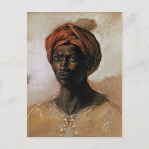 Carte Postale Portrait d'un Turc dans un Turban, c.1826