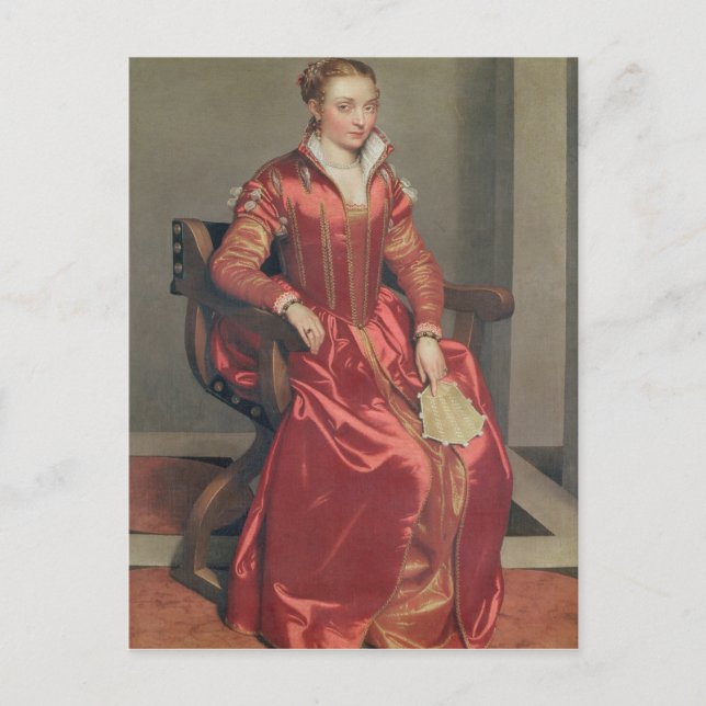 Carte Postale Portrait d'une dame, c.1555-60 (Devant)
