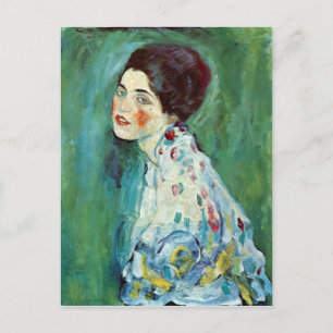 Carte Postale Portrait d'une dame par Gustav Klimt