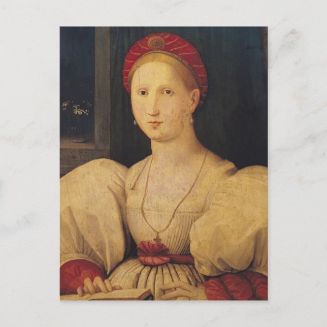 Carte Postale Portrait d'une femme (Devant)
