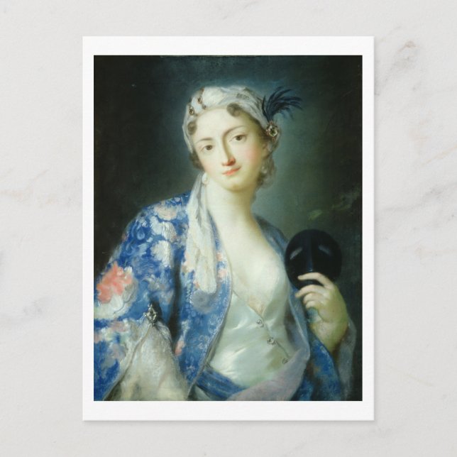 Carte Postale Portrait d'une femme (Devant)