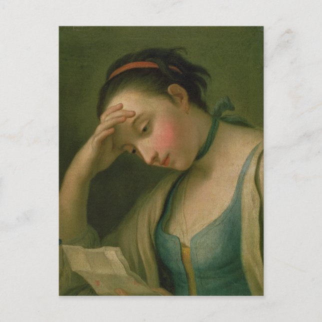 Carte Postale Portrait d'une femme 2 (Devant)