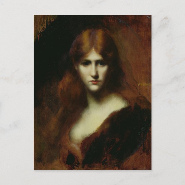 Carte Postale Portrait d'une femme 2 (Devant)