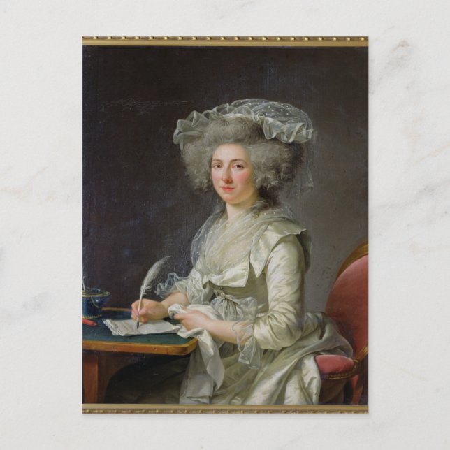 Carte Postale Portrait d'une femme, c.1787 (Devant)
