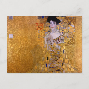 Carte Postale Portrait d'une femme peinture par Gustav Klimt