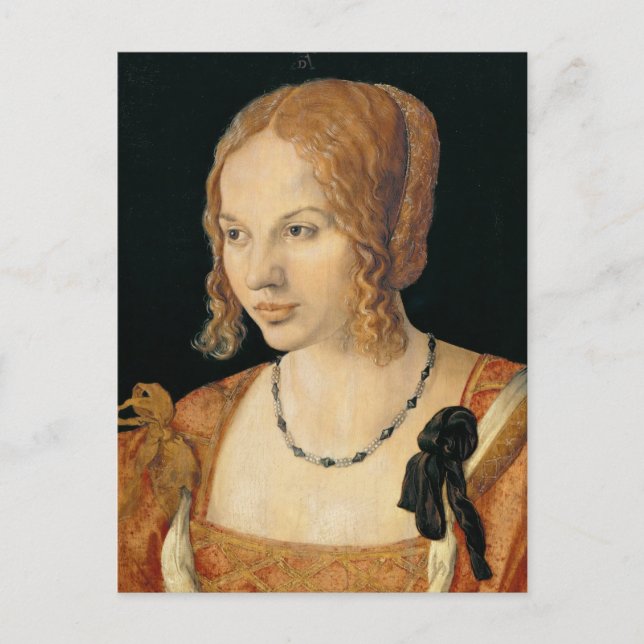 Carte Postale Portrait d'une femme vénitienne - Albrecht Dürer (Devant)