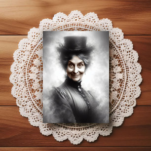 Carte Postale Portrait d'une femme victorienne mystérieuse