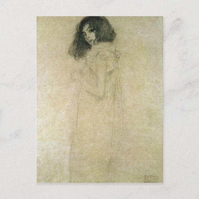 Carte Postale Portrait d'une jeune femme, 1896-97 (Devant)