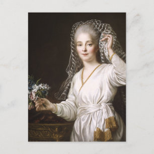Carte Postale Portrait d'une jeune femme comme vierge vestale