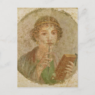 Carte Postale Portrait d'une jeune fille