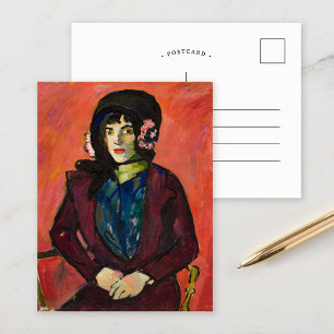 Carte Postale Portrait d'une jeune fille   Henry Lyman Saÿen