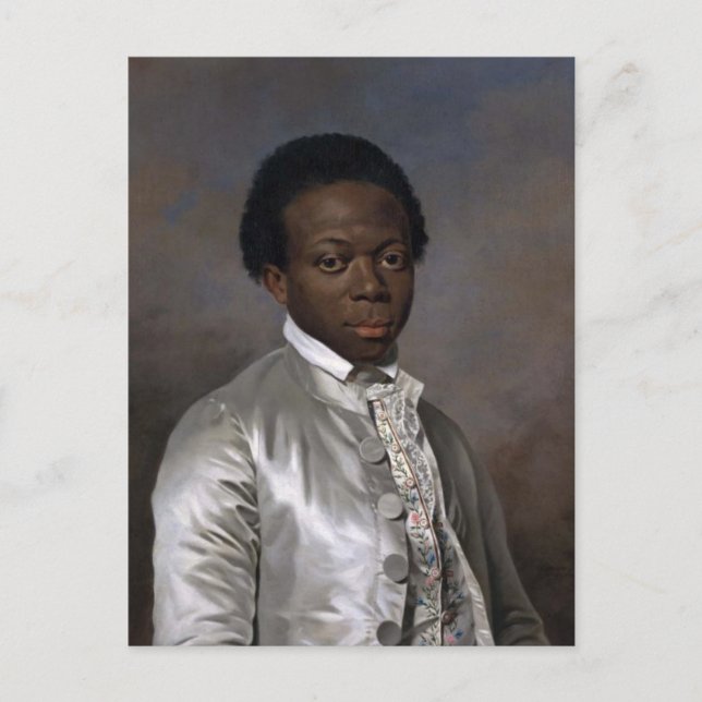 Carte Postale Portrait d'une jeunesse brodée par Lemoine (Devant)