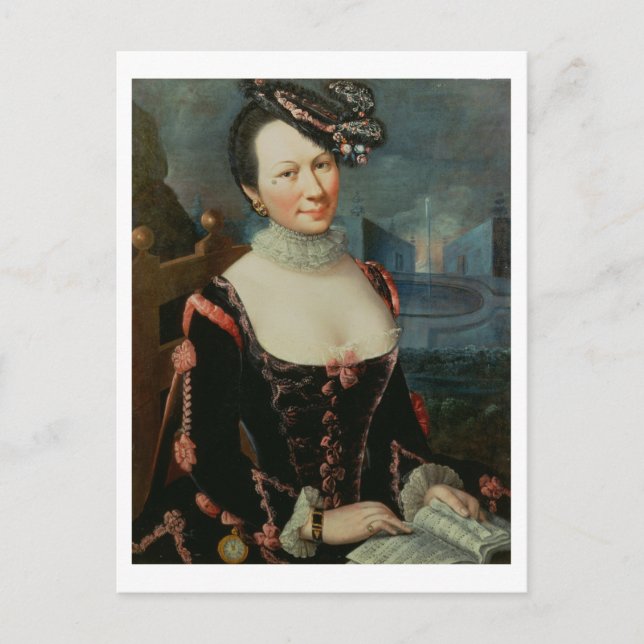 Carte Postale Portrait d'une société de participation (Devant)
